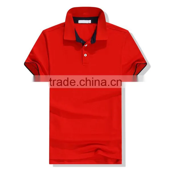 Custom Embroidery 100 Cotton Cheap Polo Shirts Wholesale China photo-3