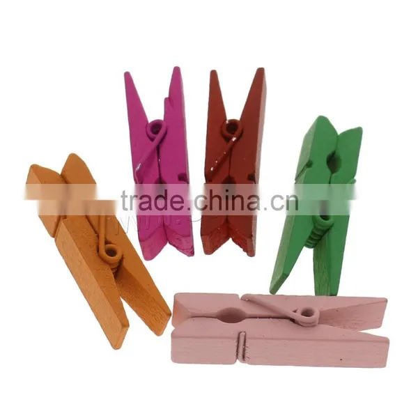 Fashion Office Paper Clips Wood Wooden Paper Clip