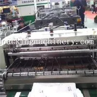 Kraft Paper Bag With Zipper Bag Making Machine