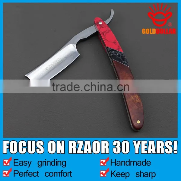 "GOLD DOLLAR N71" Man's Cut Throat Razor Straight Razor Barber Razor Shaving Ready