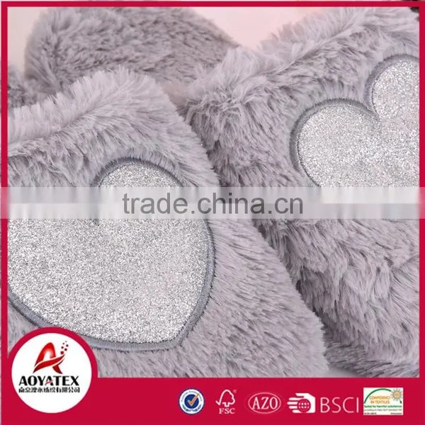 Hot Selling Nice and Warm Grey Heart Point Fashion Slippers photo-6