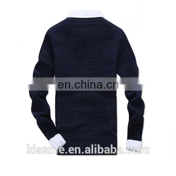 High Fashion Long Sleeve Knitwear in Men's Sweater photo-3