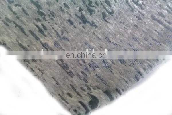 Winfar Knitting Textile Plain Dyed Polyester Cotton Blend Burnout Fabric photo-4