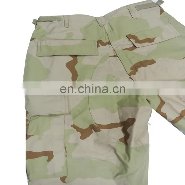 Customized Army Three Color Desert Military Uniform photo-4