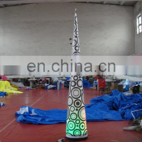 Advertising Decoration Charming Inflatable Pillar With Led Light photo-3