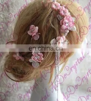 Aidocrystal Fashion Lady Woman Flower Hair Clip Bridal Hawaii Party Hair Accessories photo-4