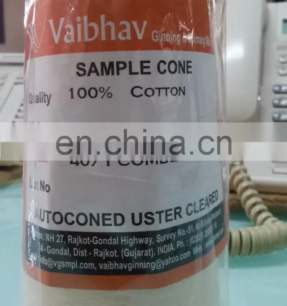 100% Cotton Yarn | Combed & Compact and Carded Cotton Yarn Price photo-3