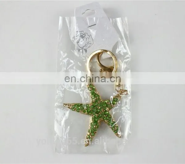 High Good Quality Gifts Metal Key Chain Star Creative Diamond Bag Accessories photo-5