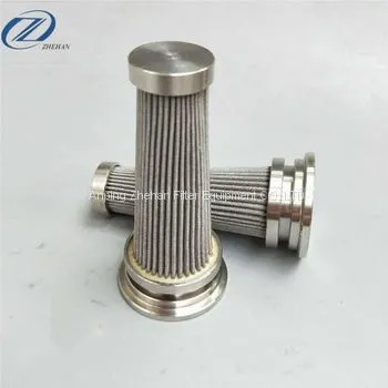 Stainless Steel Hydraulic Pump Pleated Oil Filter Element photo-3
