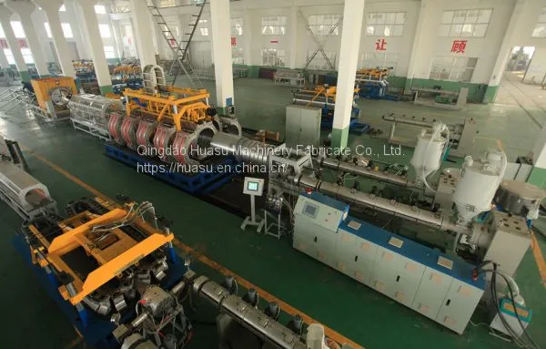 PE DWC Tube Extruder Corrugated Pipe Extrusion Line photo-3