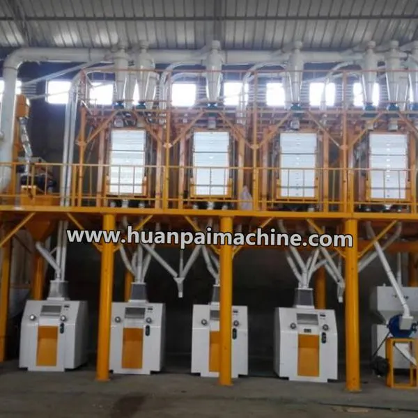 50-60TPD Flour Mill Machines Maize Flour Mill Maize Milling Machine photo-3