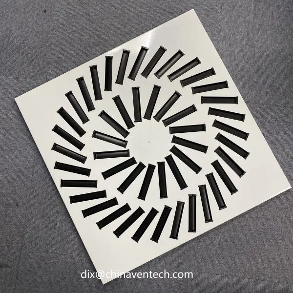Hvac Air Conditioning Ceiling Replacement 600x600 Swirl Diffuser photo-2