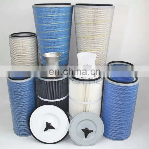 FORST 99.95% Efficiency Spunboded Fabric Polyester Pleated Cartridge Filter Supplier photo-2