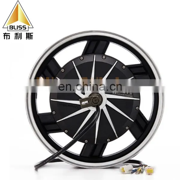 High Performance Custom Electric Hub Motor60/72V Single Shaft Hub Motor2000W 500W 12 Inch Hub Motor photo-7