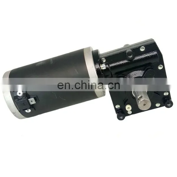 Worm Dual Shaft Electric 60Rpm Gear Motor 200Rpm 12V 350W Dc Motor photo-3