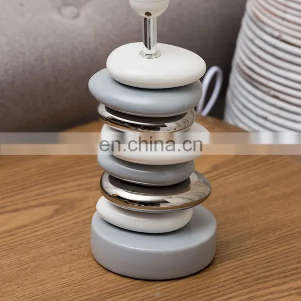 Nordic Simple Custom Hotel Nightstand Lamp Home Table Decoration Cheap Modern Bedside Lamp With Logo photo-6