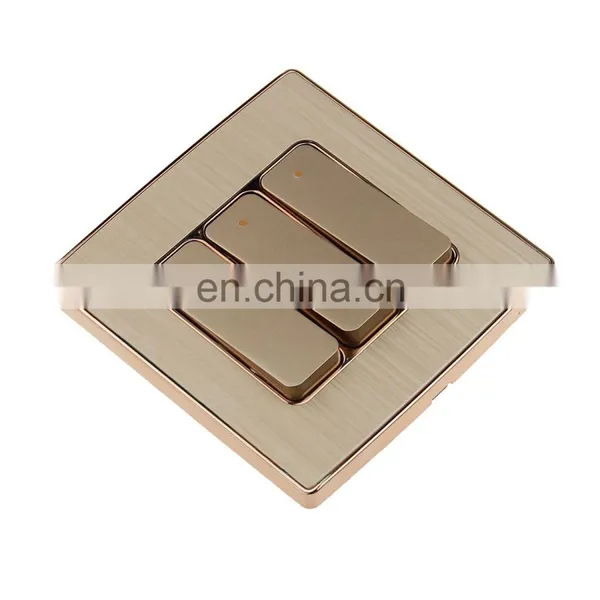 Electical 3-Way LED Light Switches Mechanical Touch Feeling Switches Smart APP Remote Control Switches photo-2