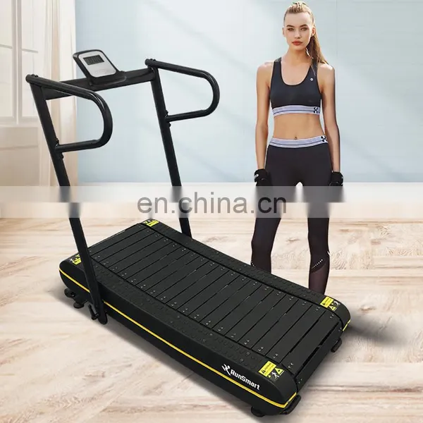 New Design Running Machine Cheap Treadmill no Electric Buy a Curved Treadmill & Air Runner Folding is Available Fitness photo-2