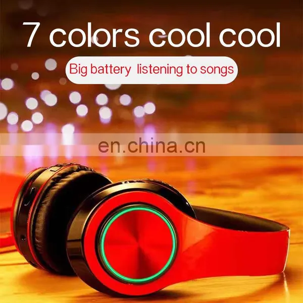 2020 Best Sell Wireless Cancelling Headband Cheaper Sports Stereo Headset Foldable Deep Bass Earphones Headphone photo-5