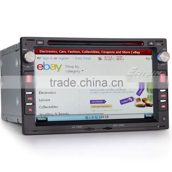 Erisin ES7648V 2 Din 7 Inch Car Radio Bluetooth for Golf 4 Jetta photo-5