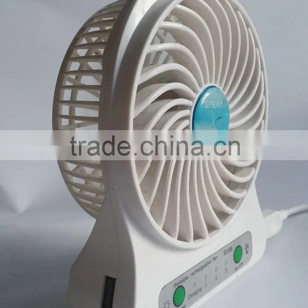 5v New Design Usb Mini Desk Rechargeable Portable Fan photo-3