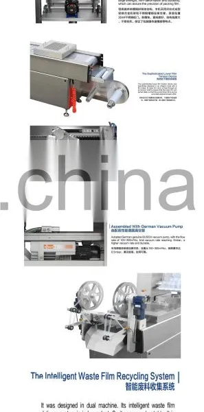 2021 Hot Sale Steak Automatic Thermoforming Vacuum Packing Machine Seafood Vacuum Skin Packaging Machine photo-4