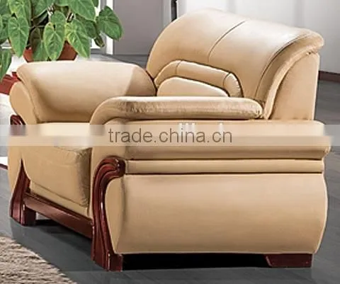 Oupusen PU Foam 1 1 3 Wood Frame Sofa Set photo-4