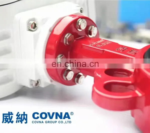 Aluminum Alloy COVNA DN50 1 Inch Motorized Electric KITZ Butterfly Valve Control Valve Mini Butterfly Valve photo-5