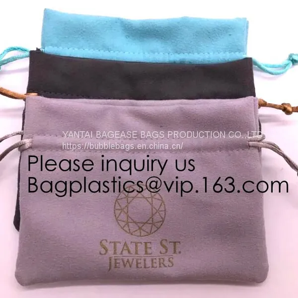 Suede Dust Bag,Fabric Drawstring Bag Medicine Tobacco Pouch Carrying Storage Pouch Wrap, Convenient Storage Durable and photo-2