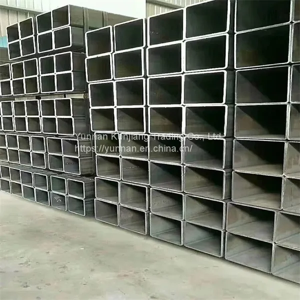 Yunnan Q235 Square Tube Wholesale Hot Dip Galvanized Square Tube 40 * 80 * 3 Square Tube Kunming Sales Square Tube photo-5