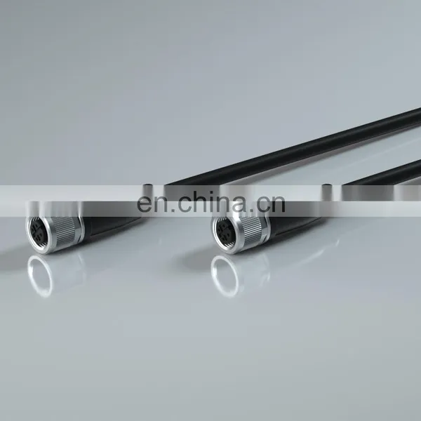 Beisit Customized Industrial 4 Pin Circular Connector Shielding Circular Connector M12, Right Angled photo-4