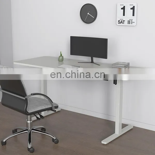 Best Ergonomic Electric Dual Motor Office Sit And Stand Electric Height Adjustable Desk photo-2