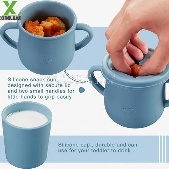 Baby Feeding Kit - Complete and Multilevel - 10 Baby Guided Weaning Silicone Supplies Including Food Capture Bib photo-3