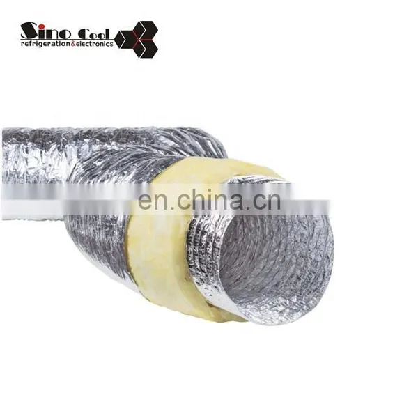HVAC System Air Conditioning Aluminum Foil Fiberglass Insulated Flexible photo-3