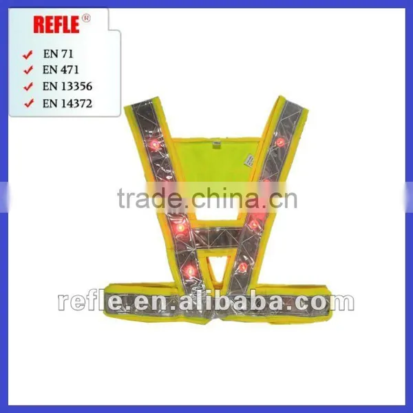 2014 Traffic Reflective Led Safety Vest