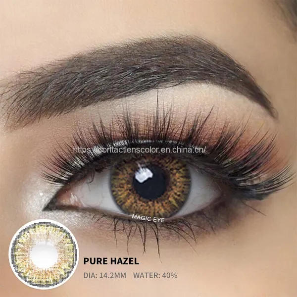 Magiceye Beauty $1 Color Contacts Cheap Colored Contact Eye Lenses Sweety Sterling Gray 3 Tone Color Contact Lens photo-4