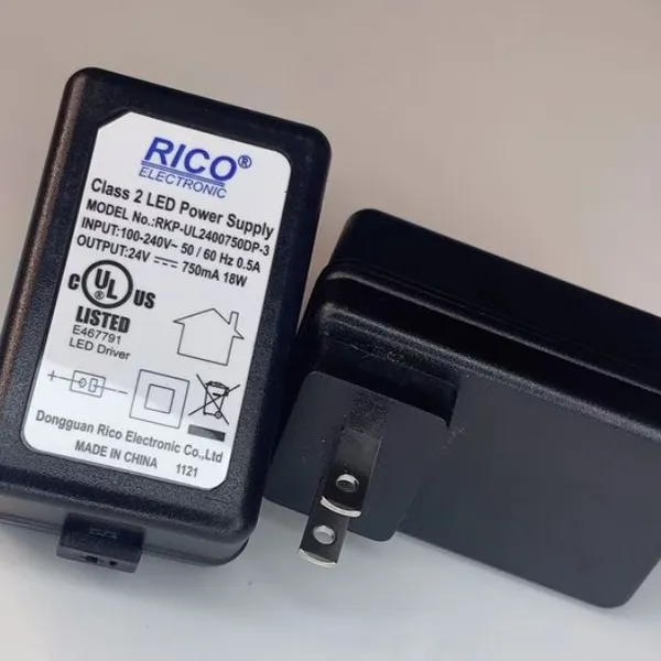 12V 5A Wall Mount Power Adapter With Overload Protection for CCTV Systems