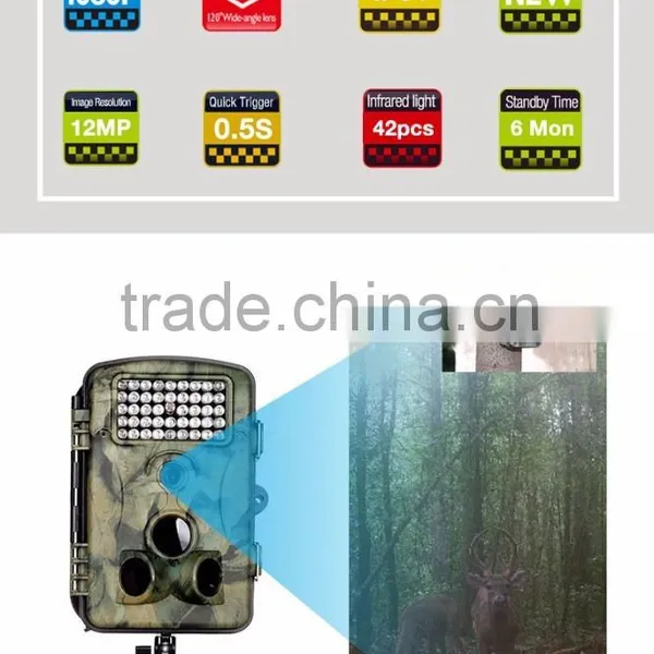 High Quality 12MP Wireless 1080P Trail Video Cameras for Sale photo-4