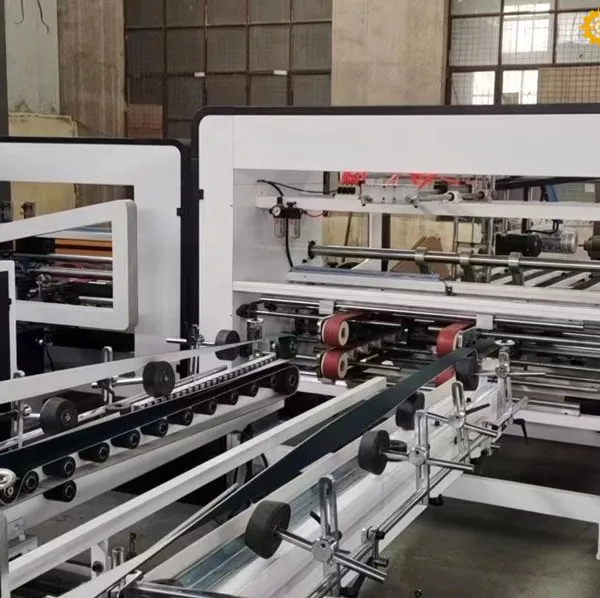 Auto Box Folding And Gluing Machine photo-1