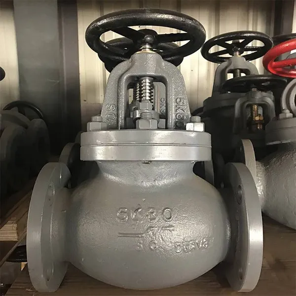 Chengzhi 10k Marine Japanese Standard Cast Iron Flange Straight Through Globe Valve Jis F7307, Cb/t4010 - 2005 photo-5