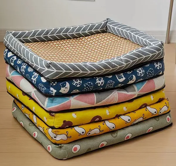 Hot Wholesale Pet Product Warm Plush Cotton Pet Kennel Dog Cat Bed