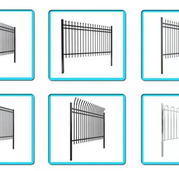 Decorative Tubular Aluminum Wrought Iron Fence for Garden Landscaping photo-4