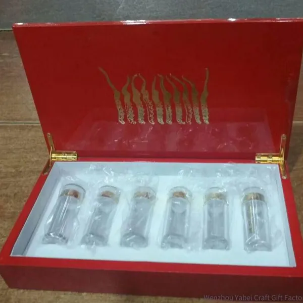 Wooden Box for Snow Frog Oil, Gift Box Packaging for Forest Frog Oil. 15 Years of Dedication to Production and Design by Yabei Factory photo-2