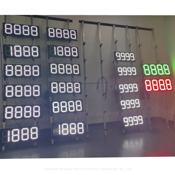 350W Intelligent Wifi/RF/LCD Led Gas Station Price Signs Control Panel Box photo-3