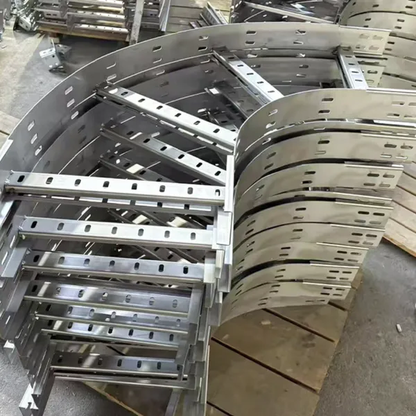 Hot Dip Galvanized Perforated Cable Tray, 2.0mm Thickness, 600mm Width, 450kg/m Capacity, Industrial Grade photo-3
