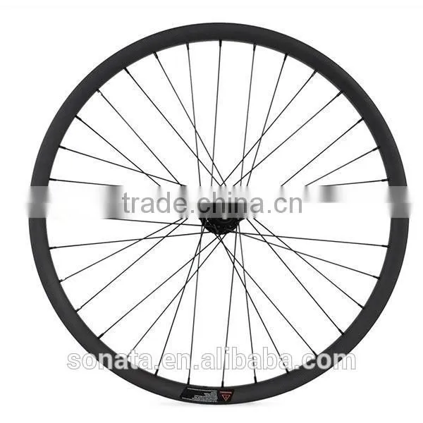 Wholesale Bicycle Part Disc Brake 26 Inch 22mm Clincher Mountain Bike Carbon Wheelset MTB Carbon Wheels photo-3