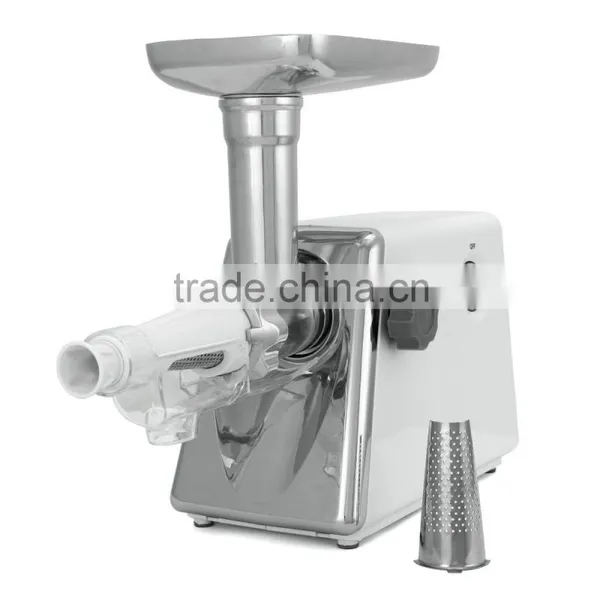 Electric Meat Grinder Mincer Sausage Maker Stuffer Food Kitchen Stainless Steel photo-6
