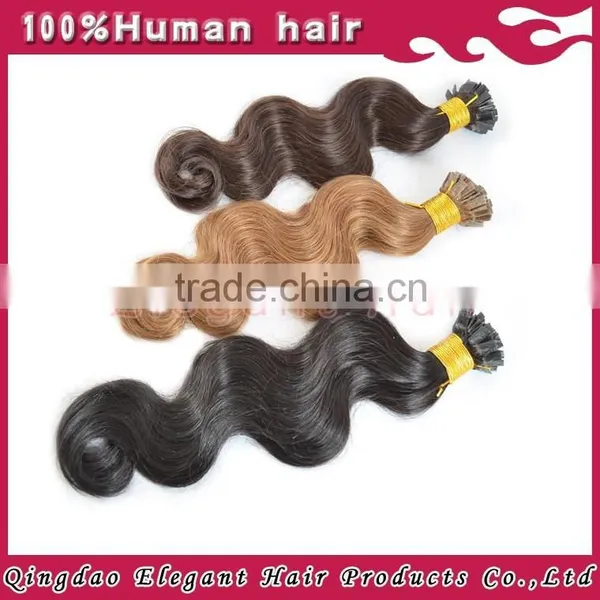 New Hair Style Blonde Flat Tip Hair Extensions Wholesale photo-2