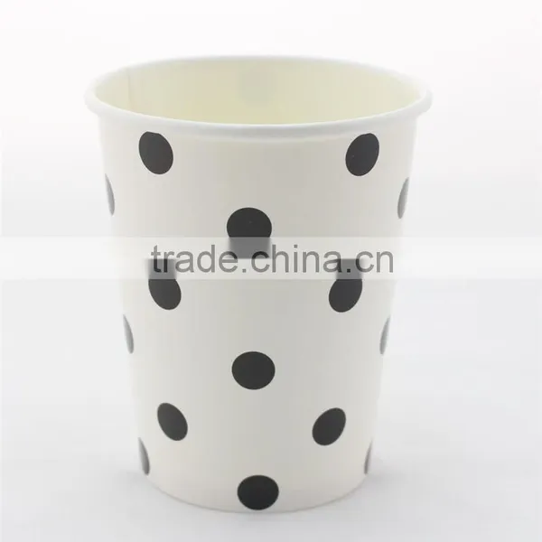2015 Special Products Hot&Cold Drinking Polka Dot Tissue Paper Cup photo-3