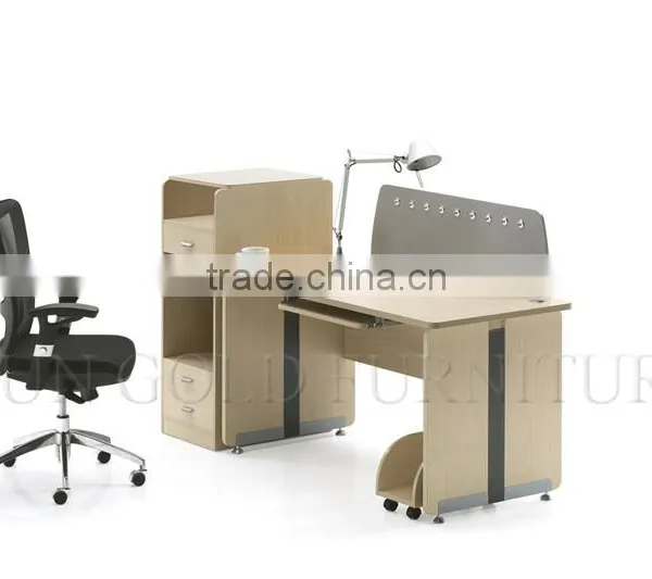 Modern Executive Office Computer Table Steel Office Furniture (SZ-ODB346) photo-3